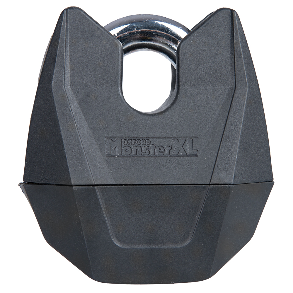 Oxford Monster XL Chain Padlock - Black Blue - Image 3