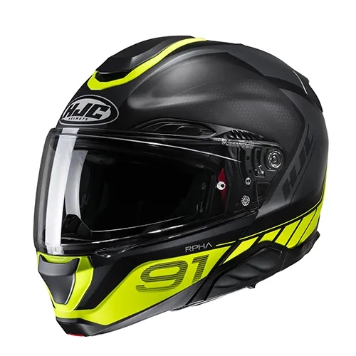 HJC RPHA 91 Rafino MC3HSF Fluo - Image 2