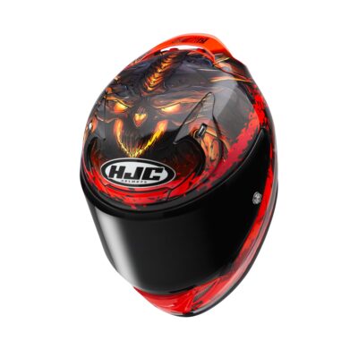 HJC RPHA 12 Diablo Blizzard MC1 Red