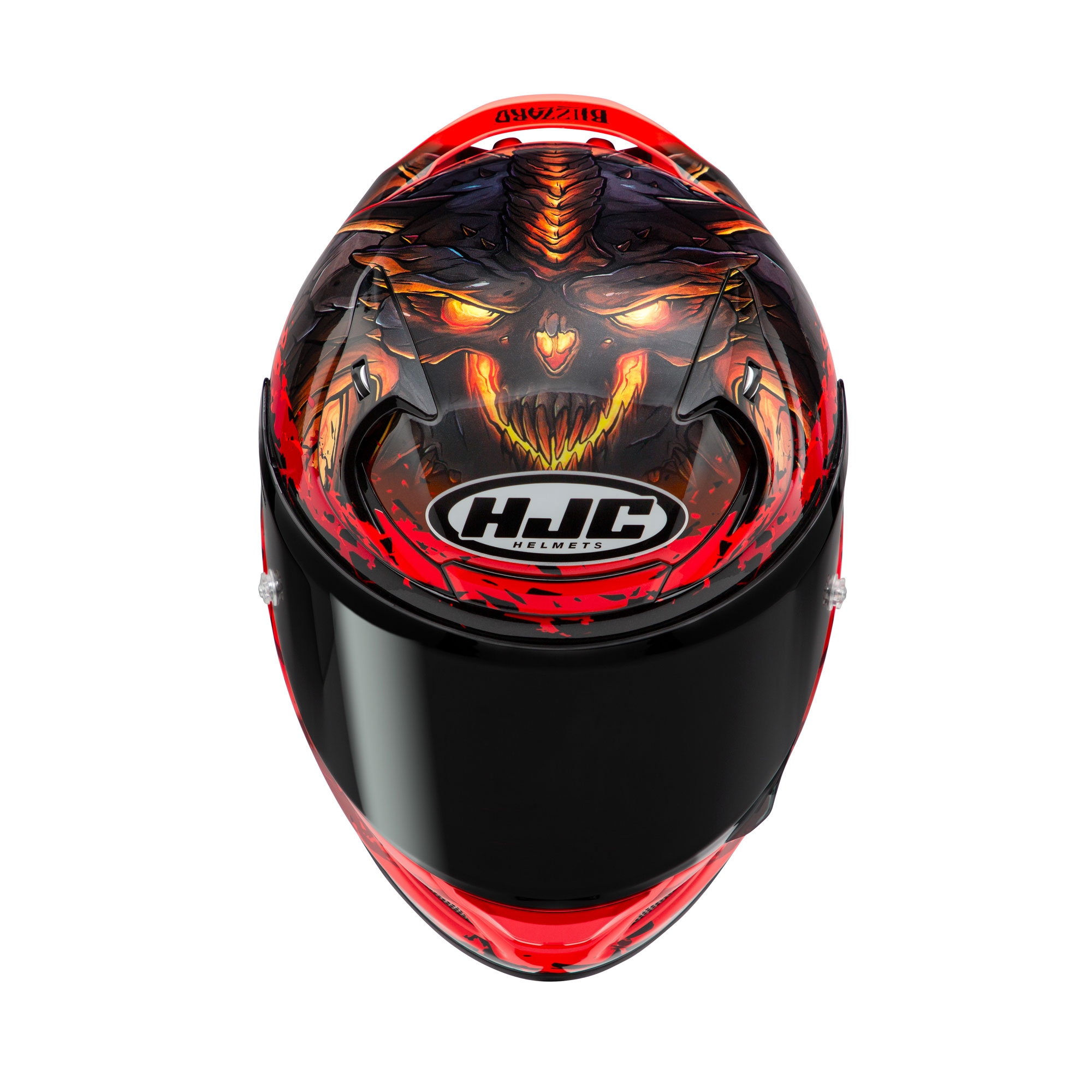 HJC RPHA 12 Diablo Blizzard MC1 Red - Image 4