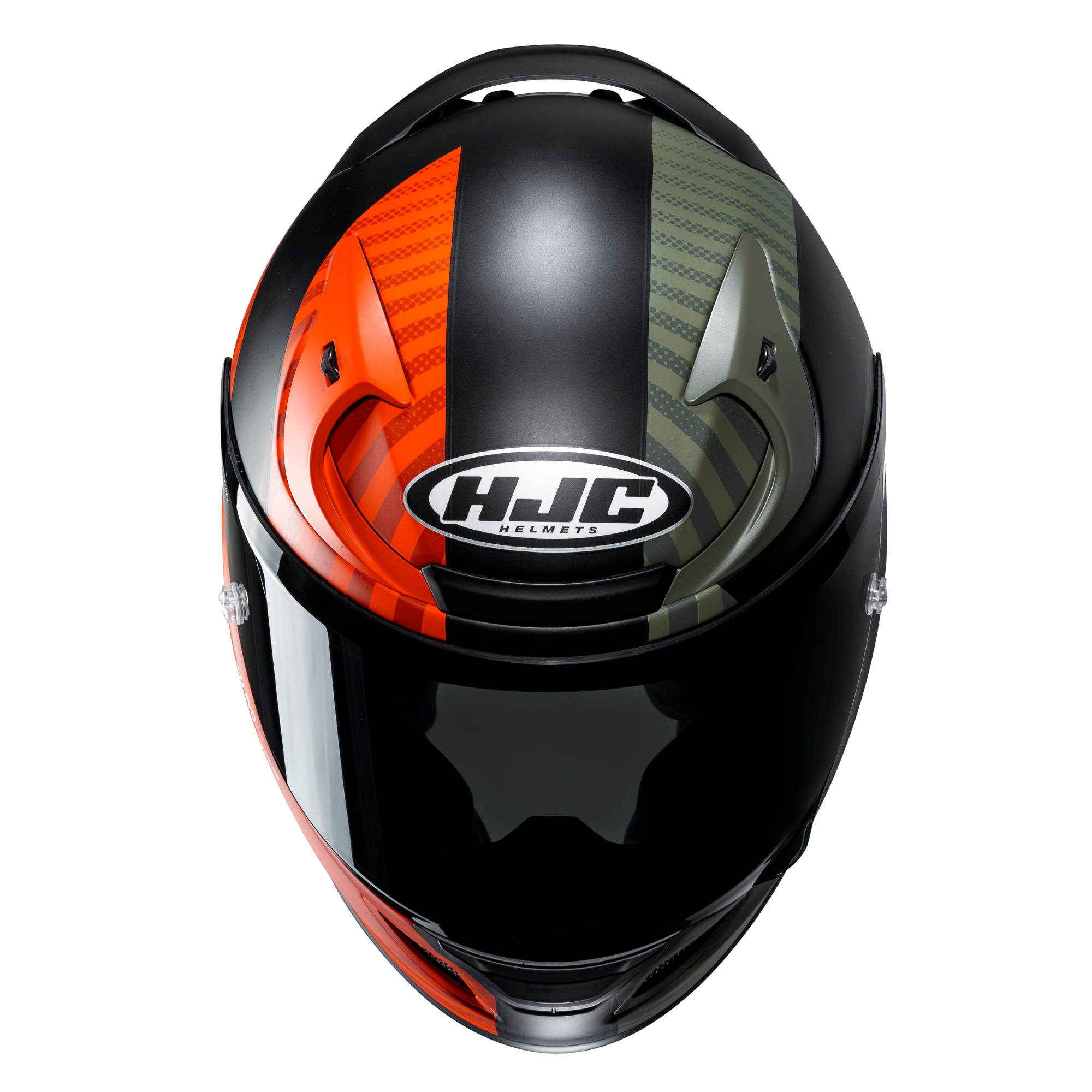 HJC RPHA 12 Ottin MC47SF Orange Black - Image 2
