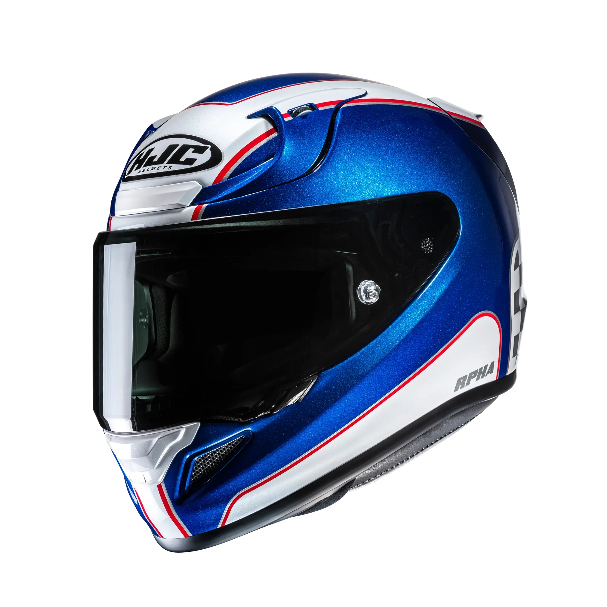 HJC RPHA 12 Respon MC2 Blue White Red - Image 2
