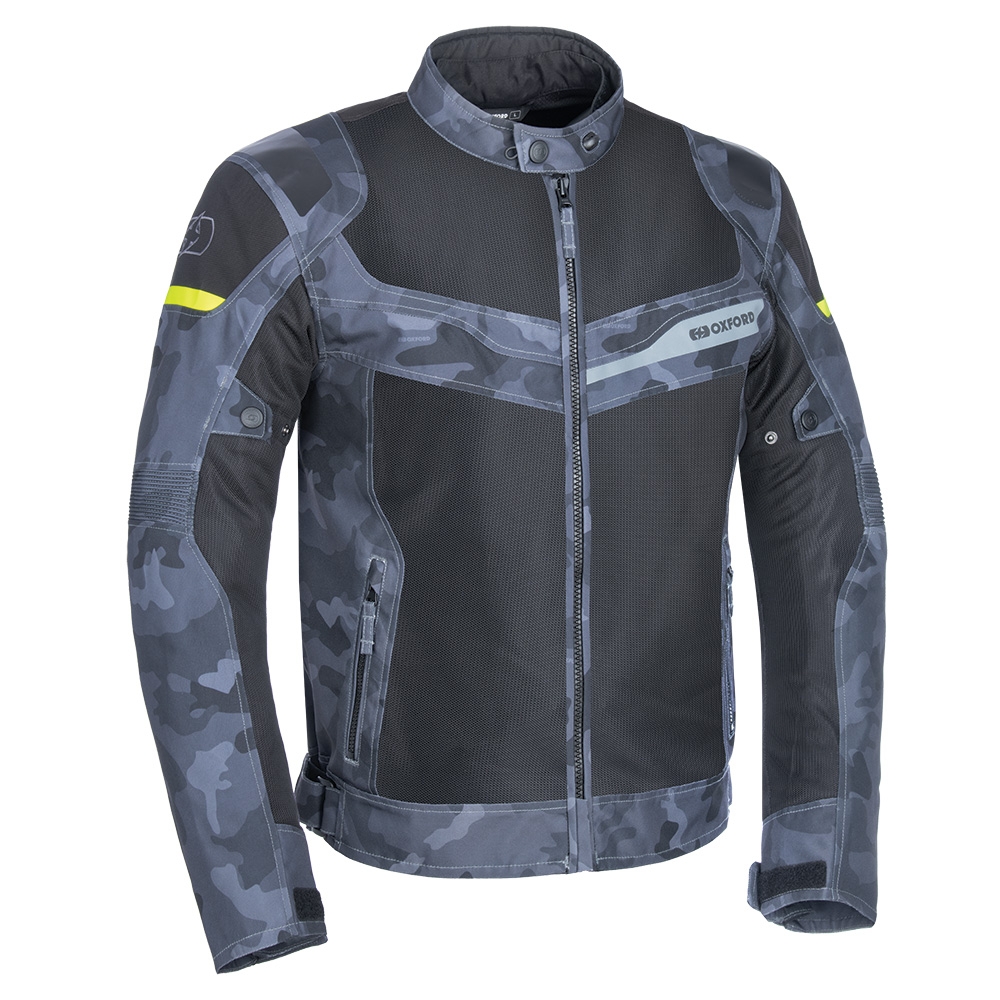 Oxford Dakar Dry2Dry Air MS Jacket Grey Camo - Image 2