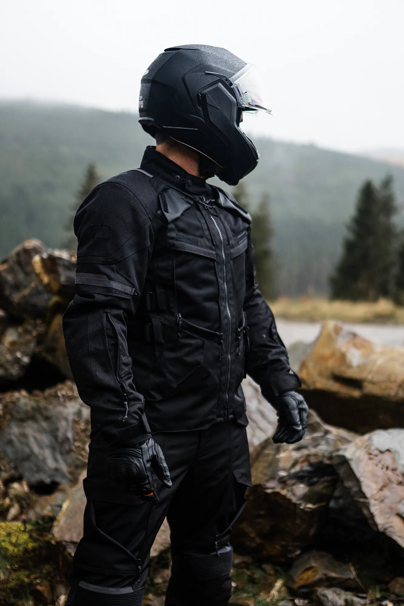 Oxford Rockland MS Jacket Black - Image 3