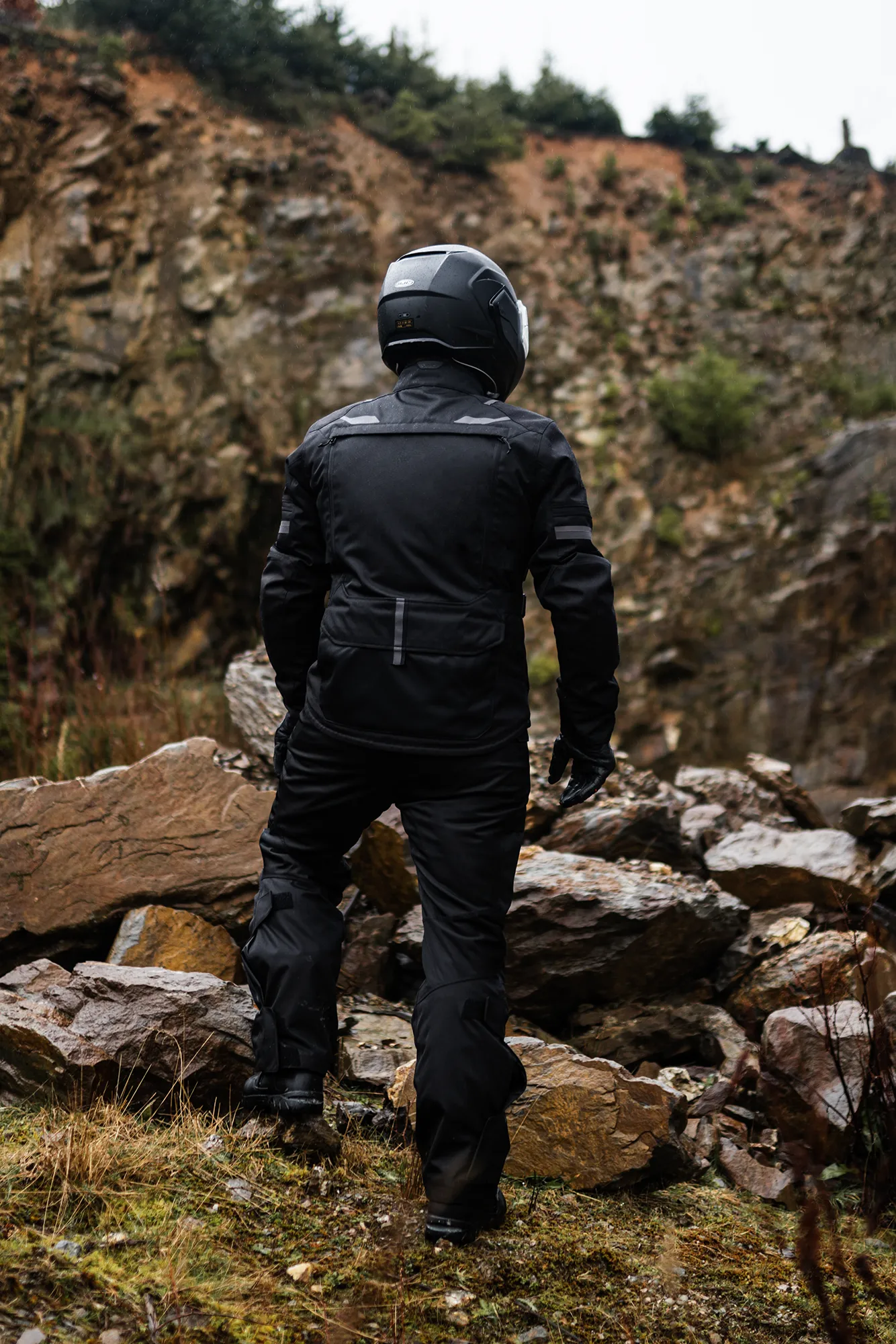 Oxford Rockland MS Jacket Black - Image 5
