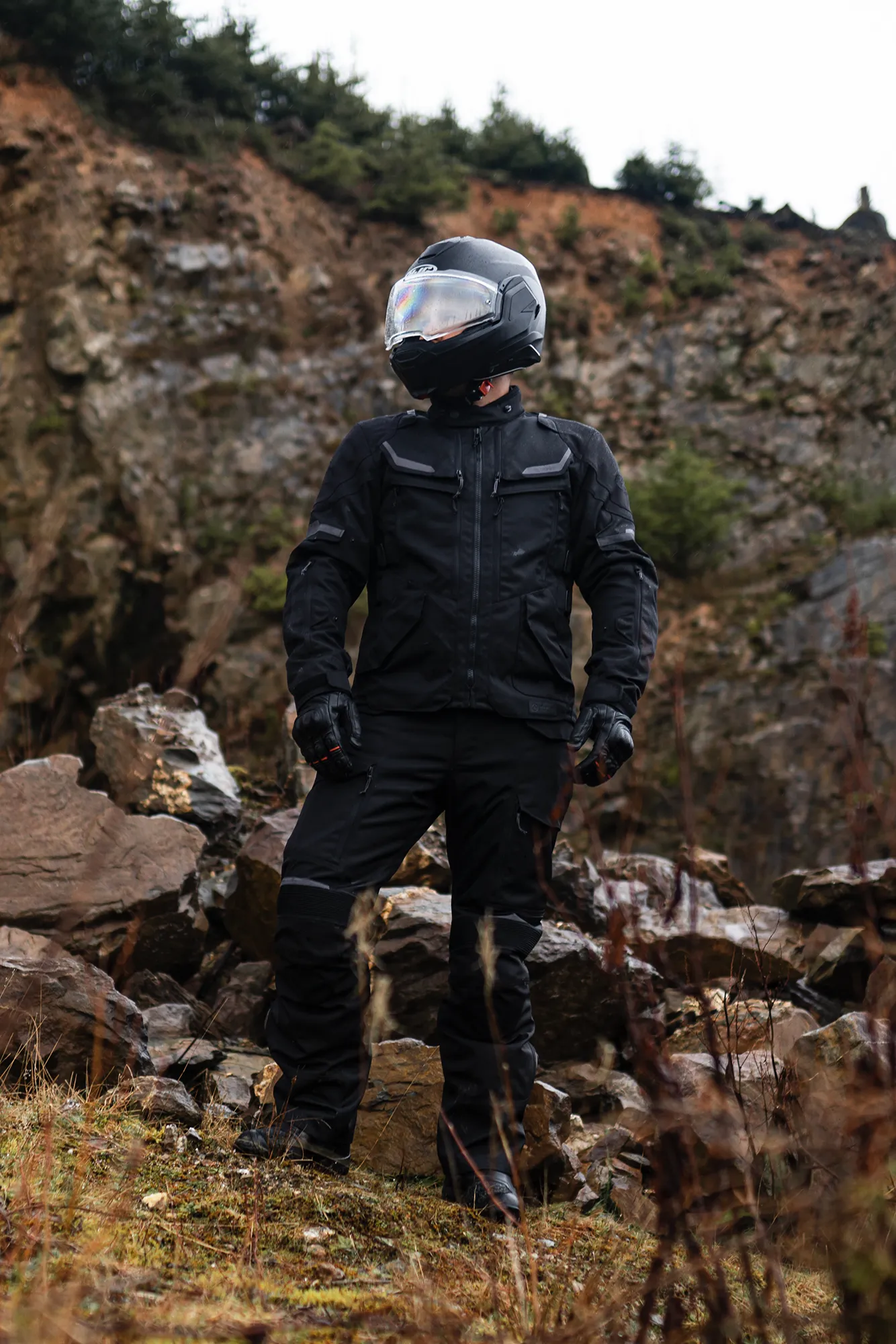 Oxford Rockland MS Jacket Black - Image 8