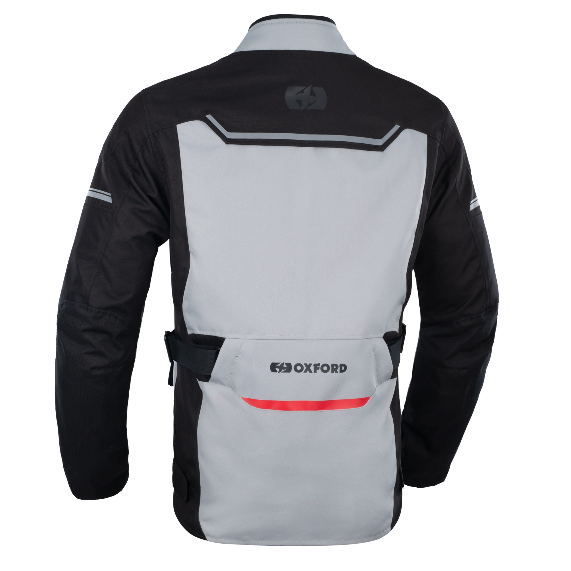 Oxford Metro 2.0 MS Jacket Grey/Black/Red - Image 2