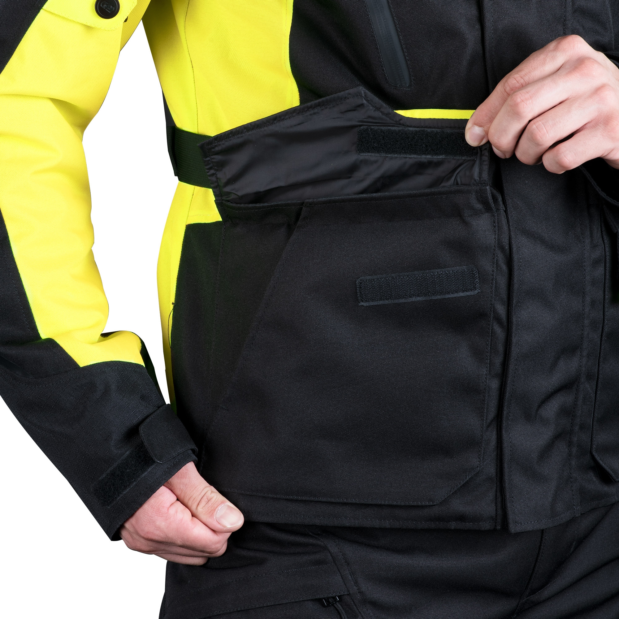 Oxford Metro 2.0 MS Jacket Black/Fluo - Image 4
