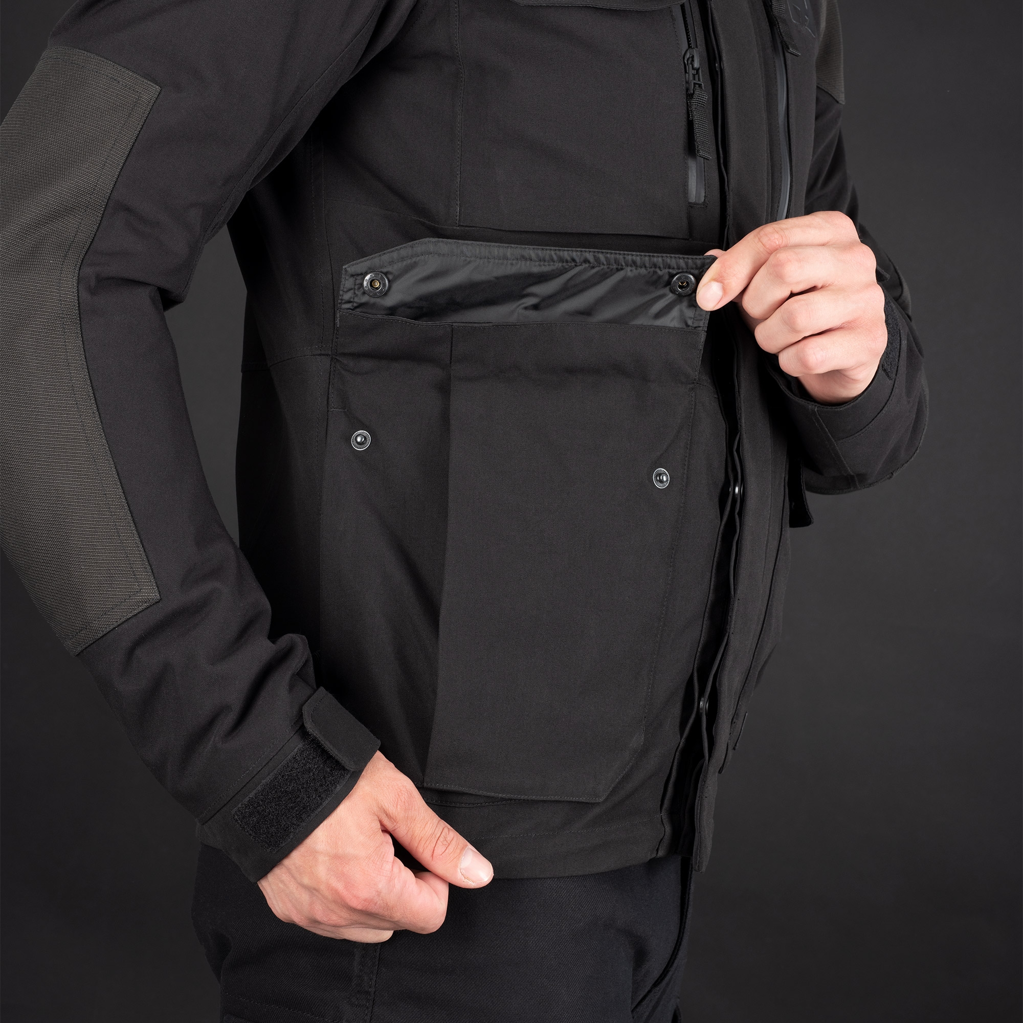 Oxford Barkston Dry2Dry MS Jacket Black - Image 7