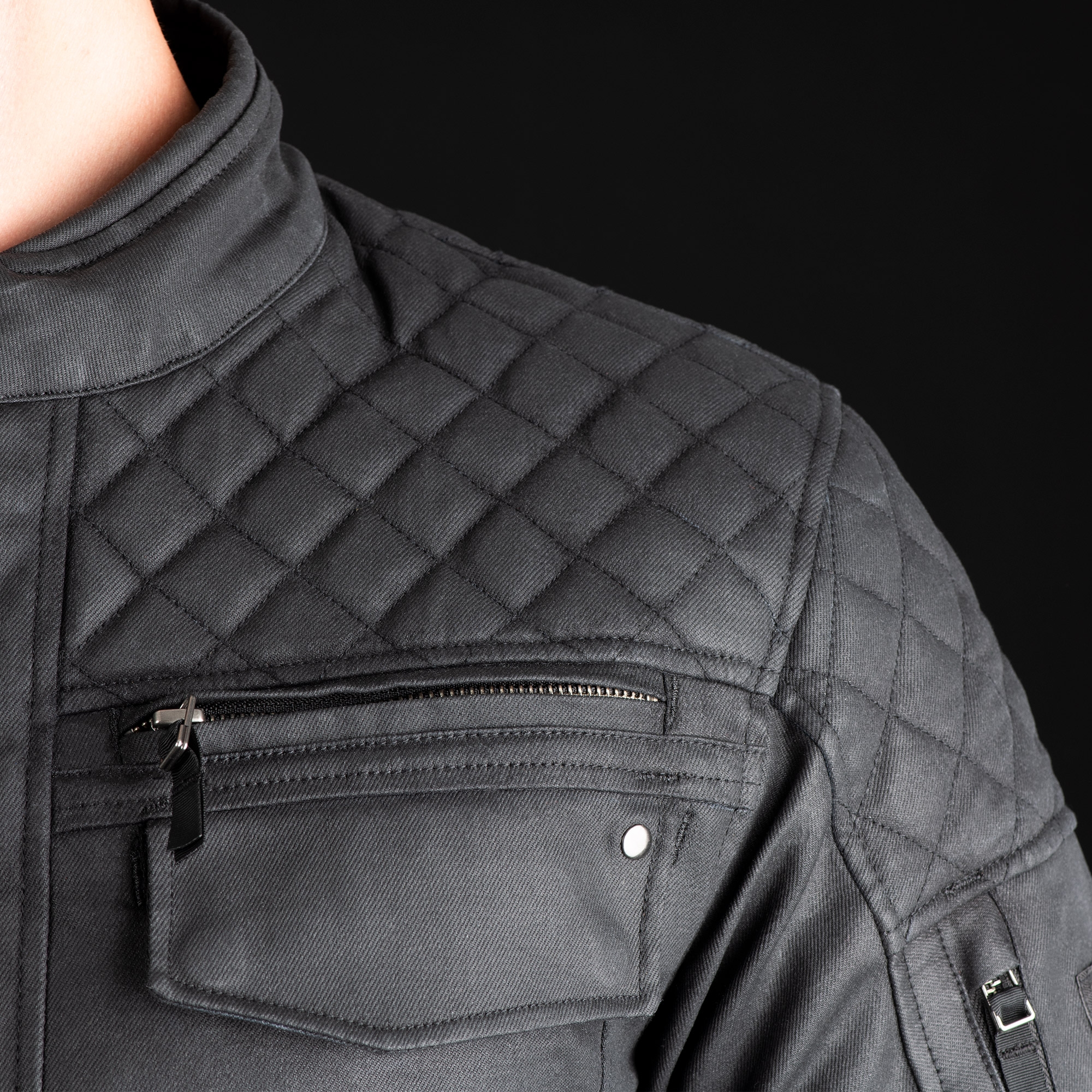 Oxford Hardwick MS Jacket Black - Image 6