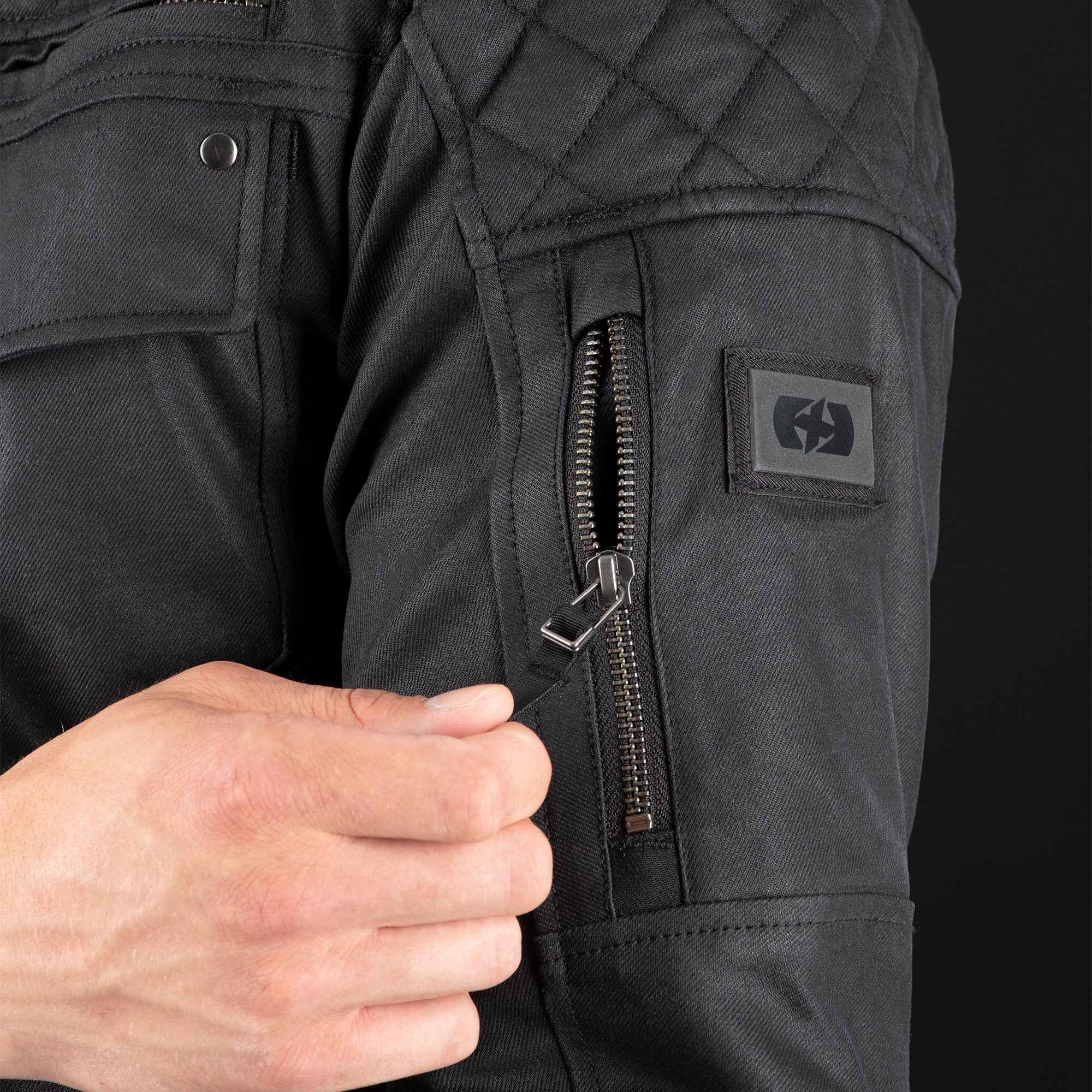 Oxford Hardwick MS Jacket Black - Image 7