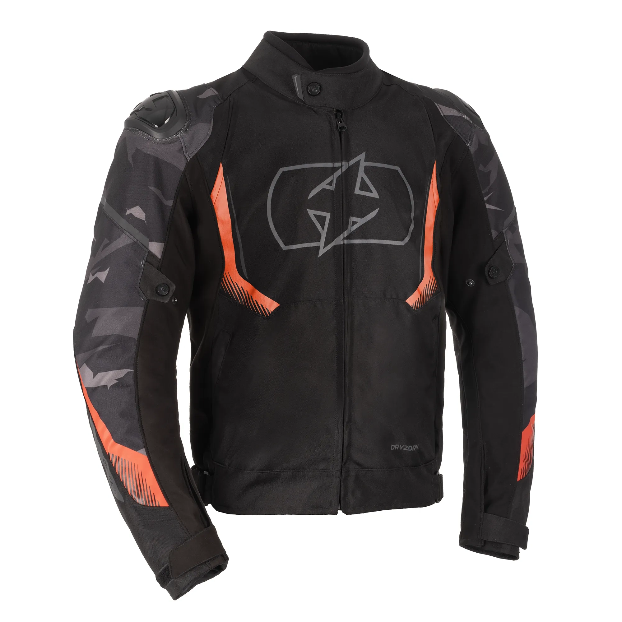 Oxford Omega 1.0 Dry2Dry MS Jacket Black/Camo/Red