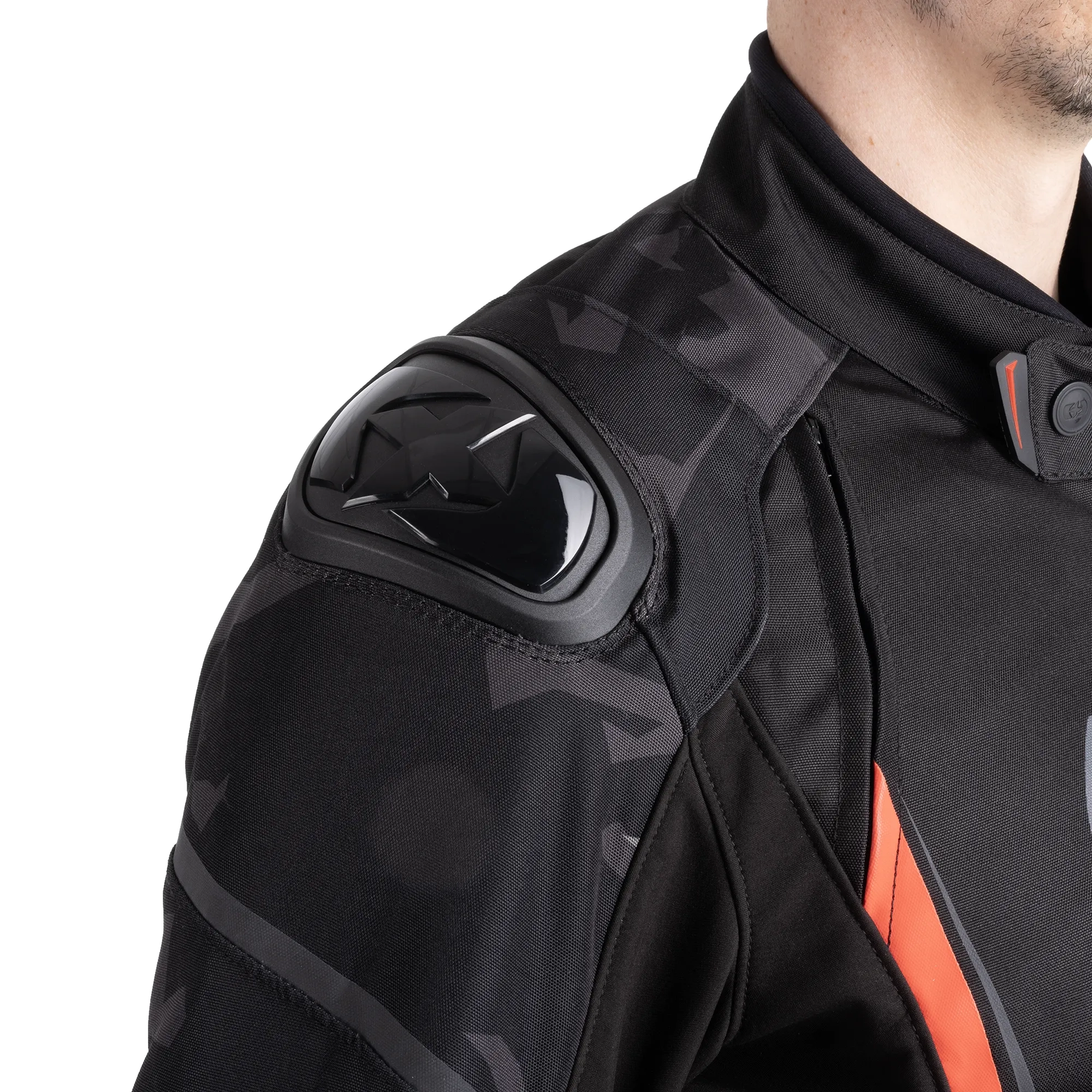 Oxford Omega 1.0 Dry2Dry MS Jacket Black/Camo/Red - Image 7