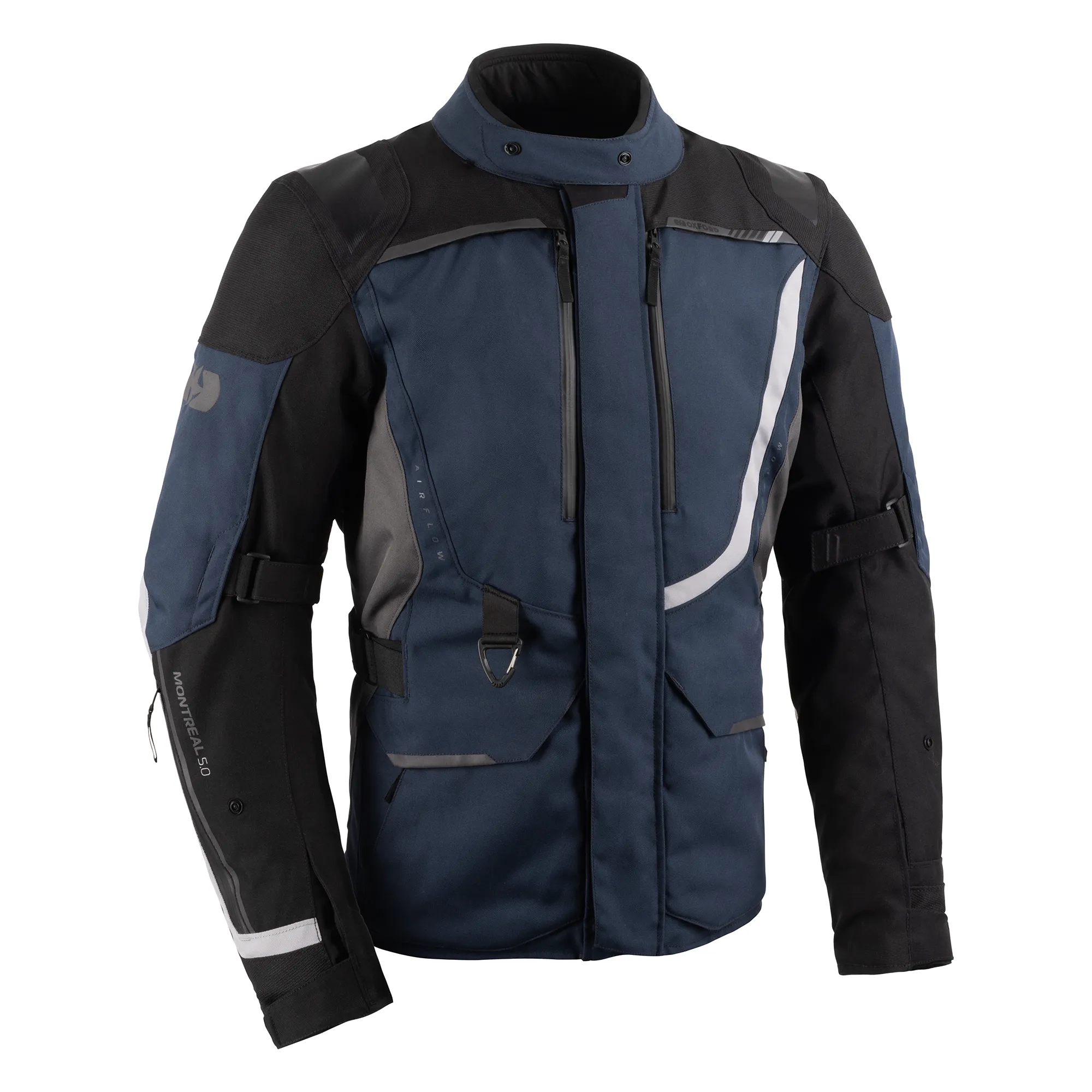 Oxford Montreal 5.0 MS Jacket Blue/Black/Grey