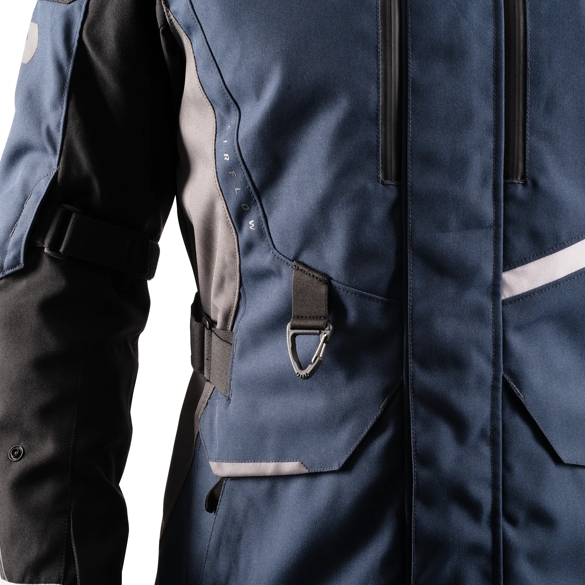 Oxford Montreal 5.0 MS Jacket Blue/Black/Grey - Image 4
