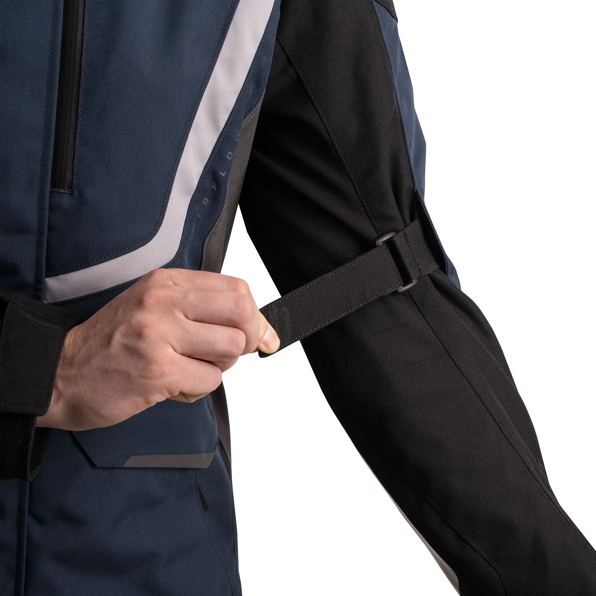 Oxford Montreal 5.0 MS Jacket Blue/Black/Grey - Image 8