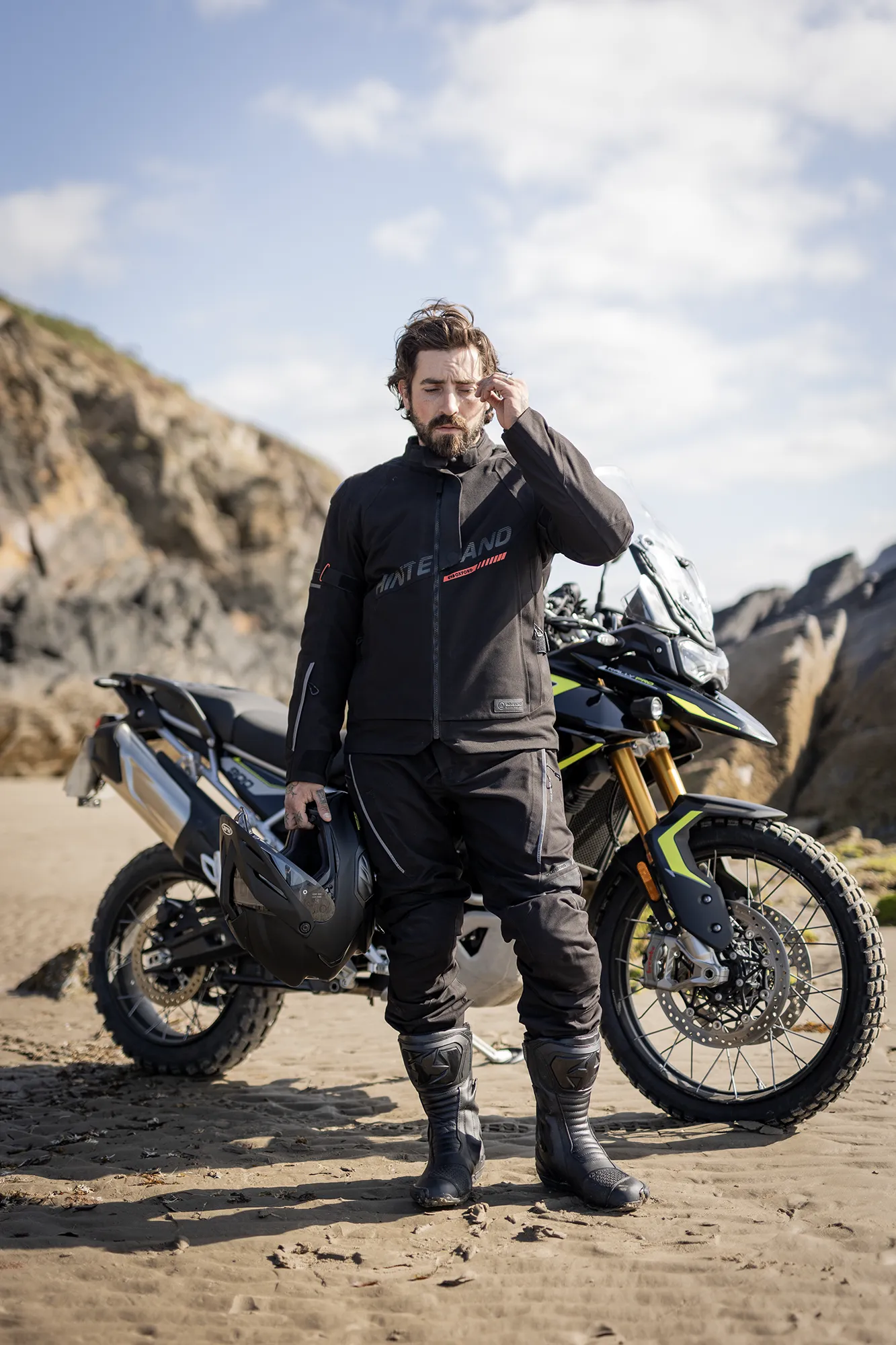 Oxford Hinterland 2.0 MS Jacket Tech Black - Image 15