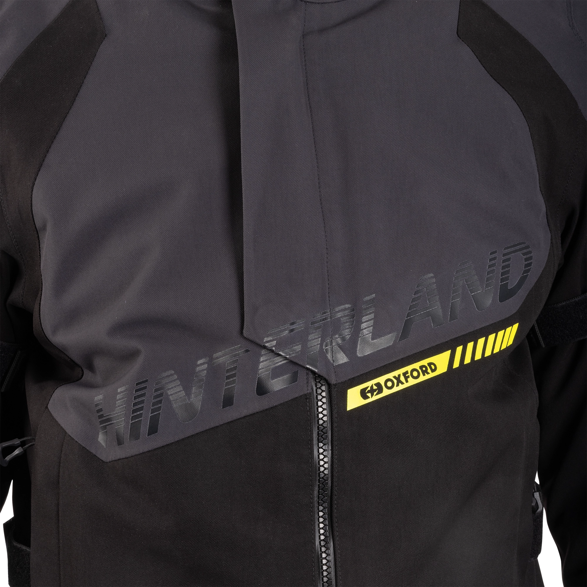 Oxford Hinterland 2.0 MS Jacket Black/Grey/Fluo - Image 3