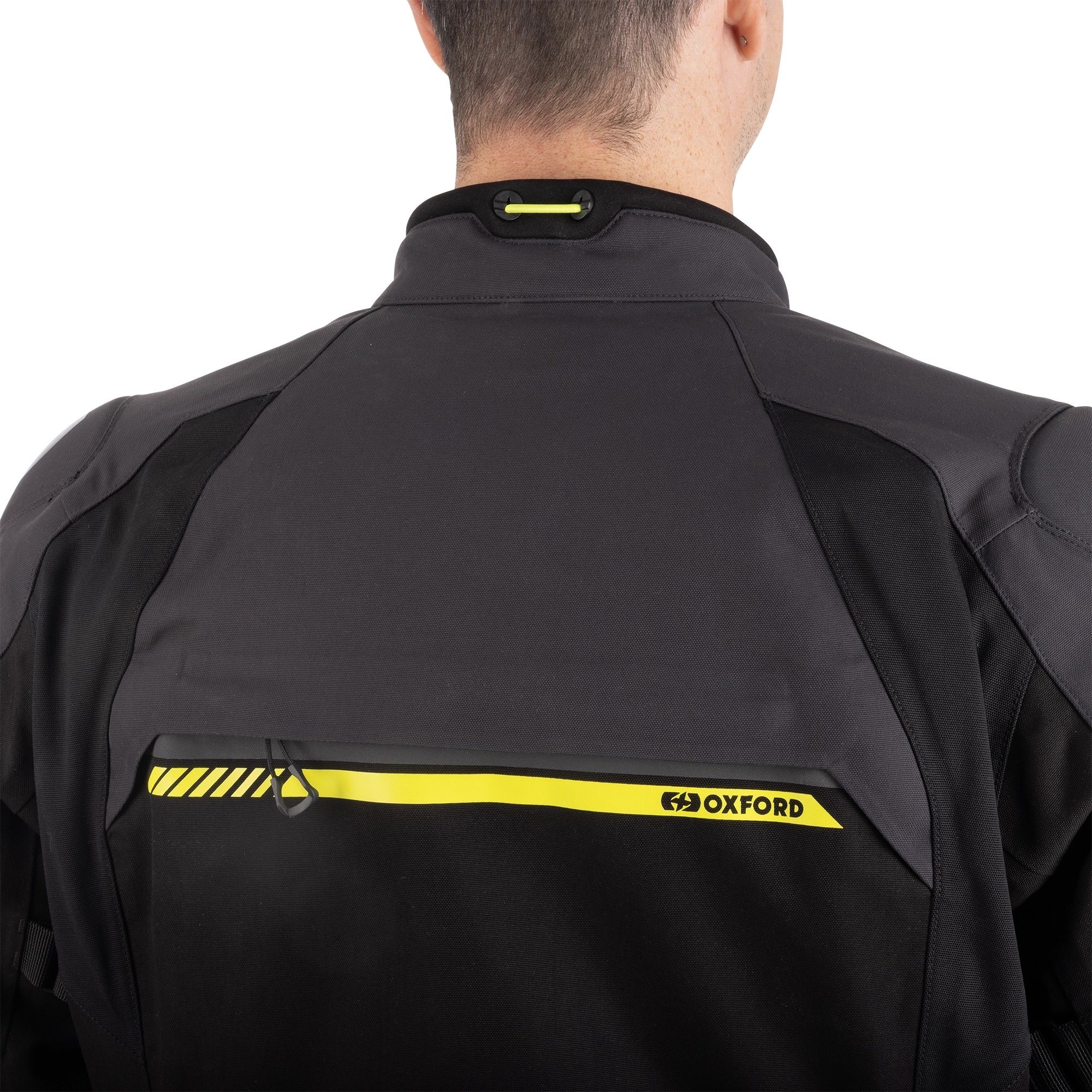 Oxford Hinterland 2.0 MS Jacket Black/Grey/Fluo - Image 4