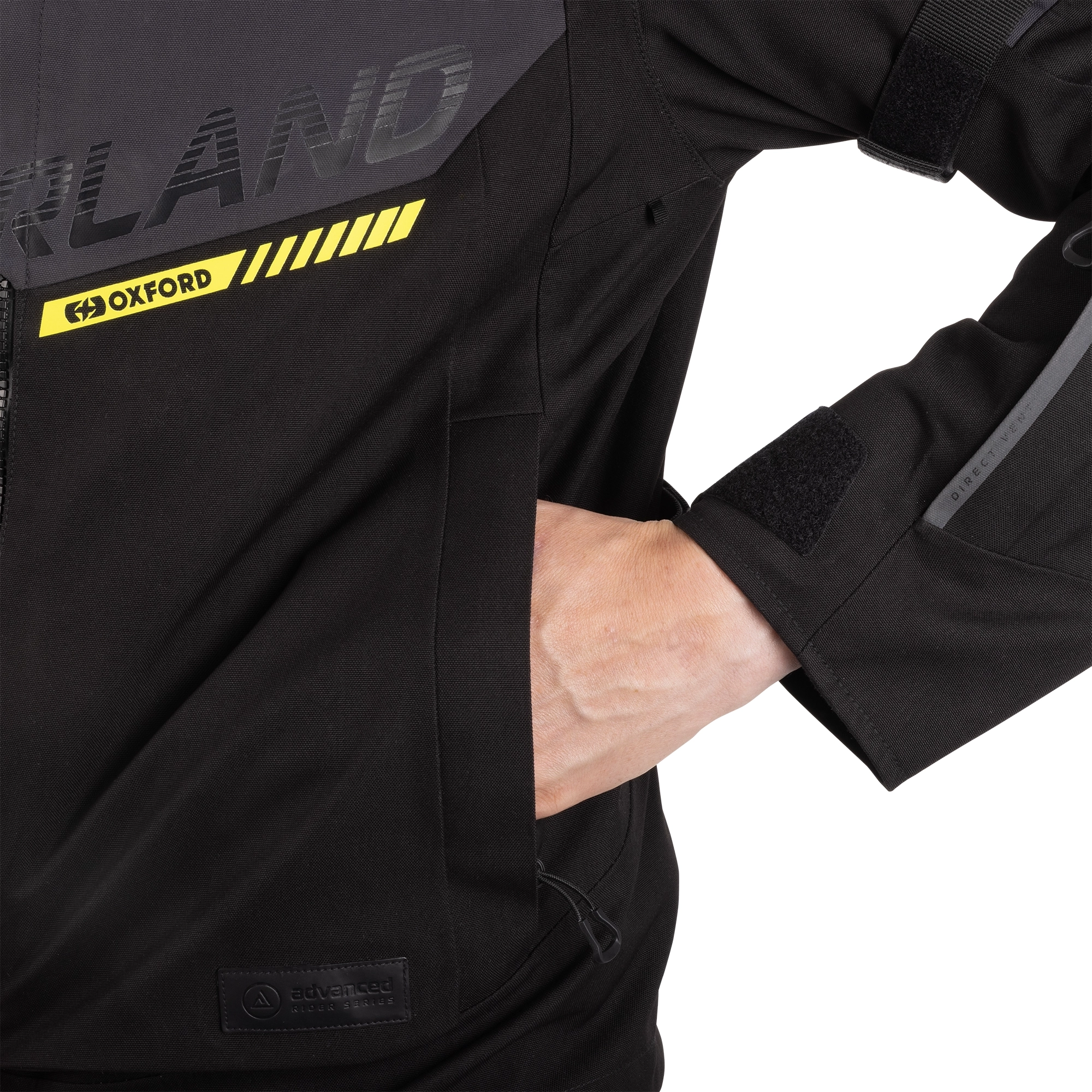 Oxford Hinterland 2.0 MS Jacket Black/Grey/Fluo - Image 5
