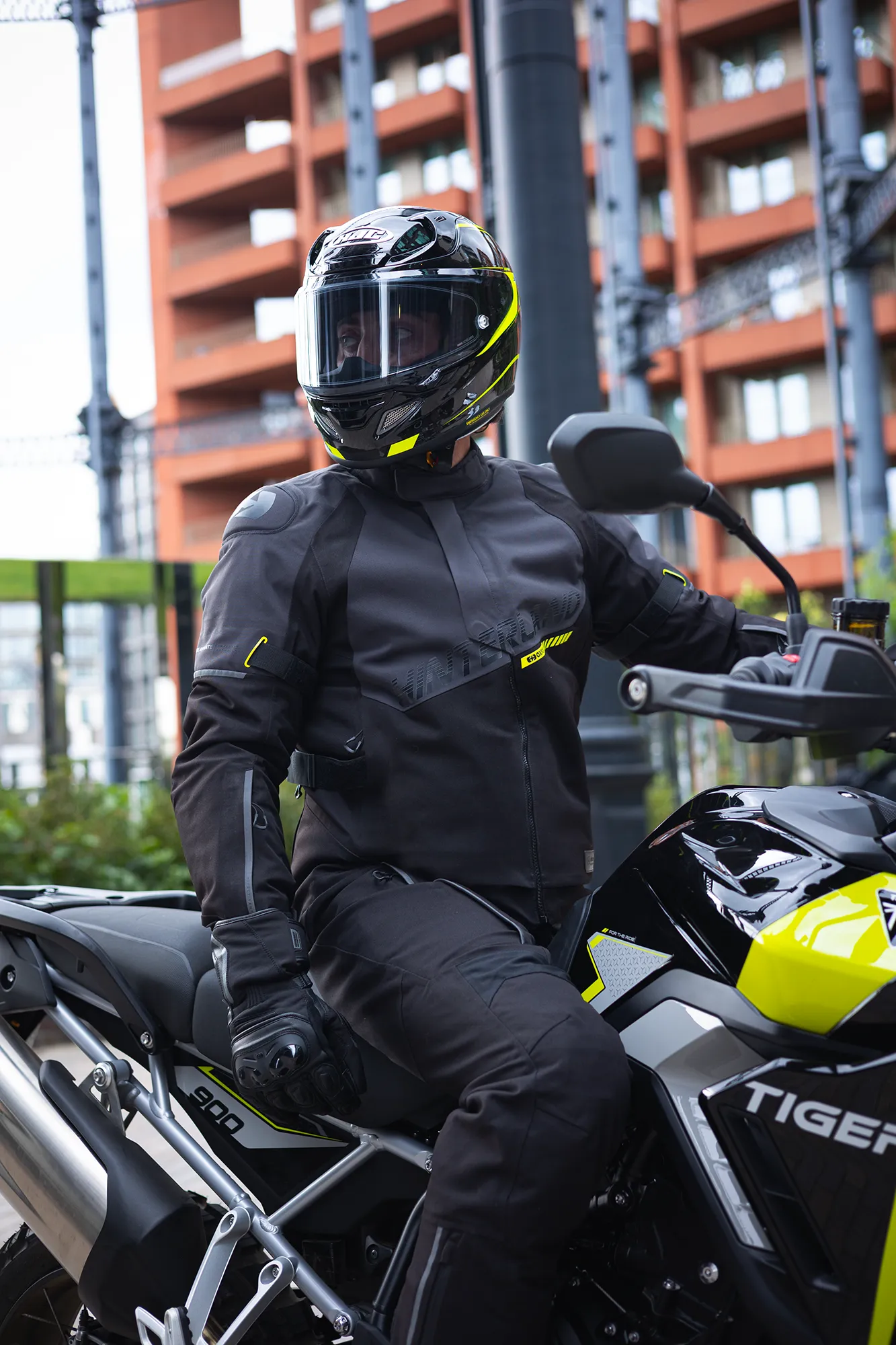 Oxford Hinterland 2.0 MS Jacket Black/Grey/Fluo - Image 13