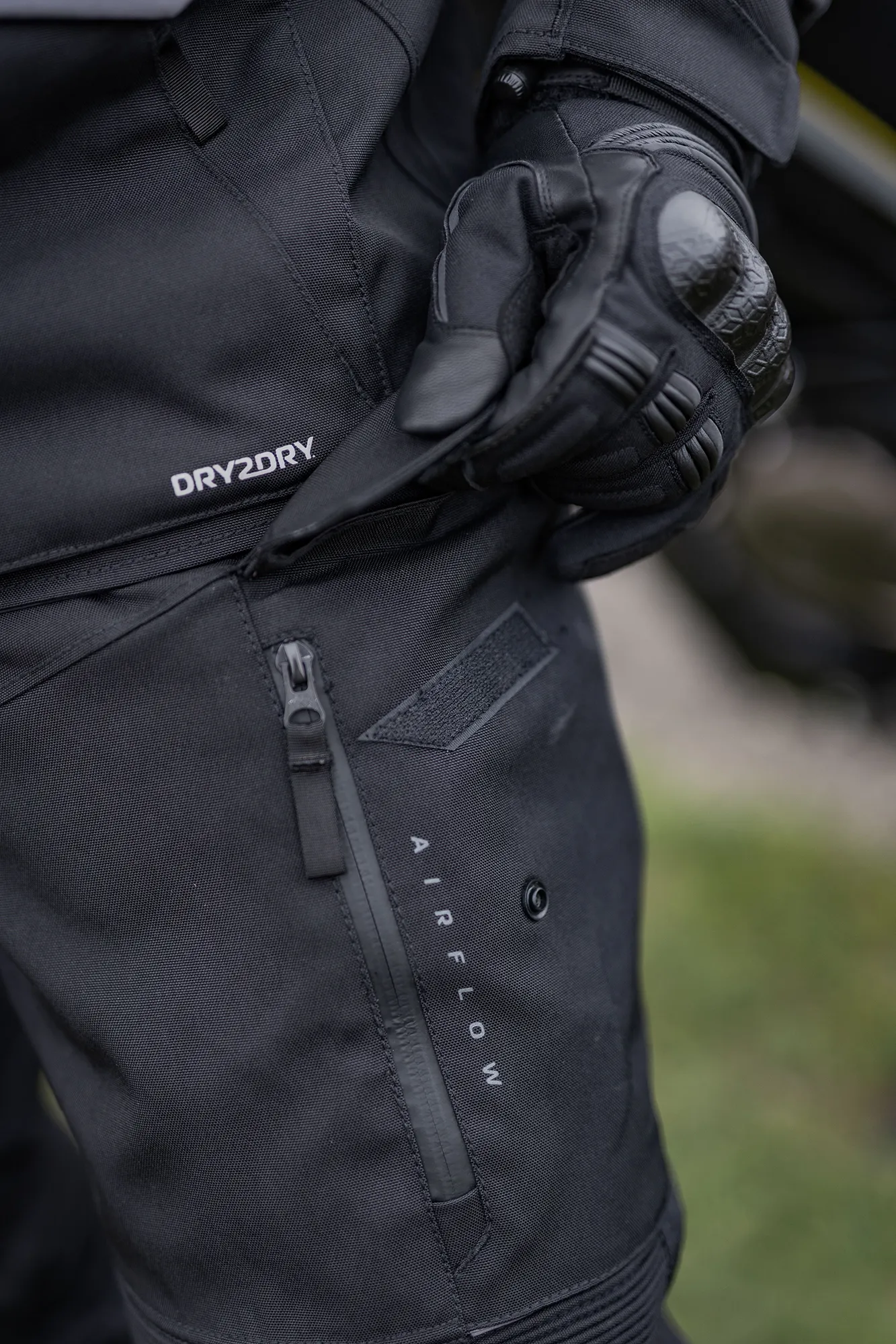 Oxford Montreal 5.0 MS Pant Stealth Black S - Image 8