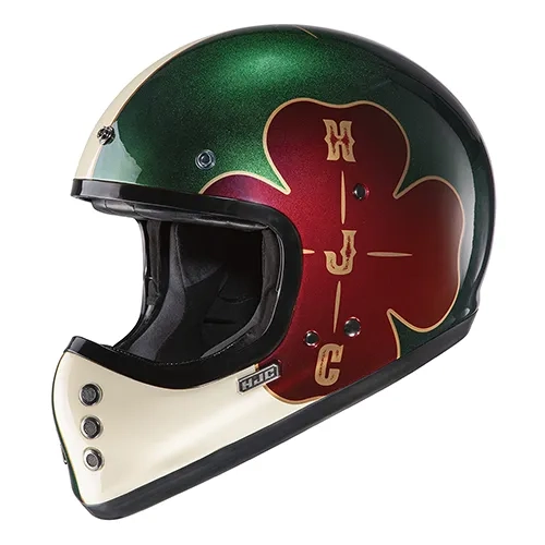 HJC V60 Ofera MC4 Green - Image 3