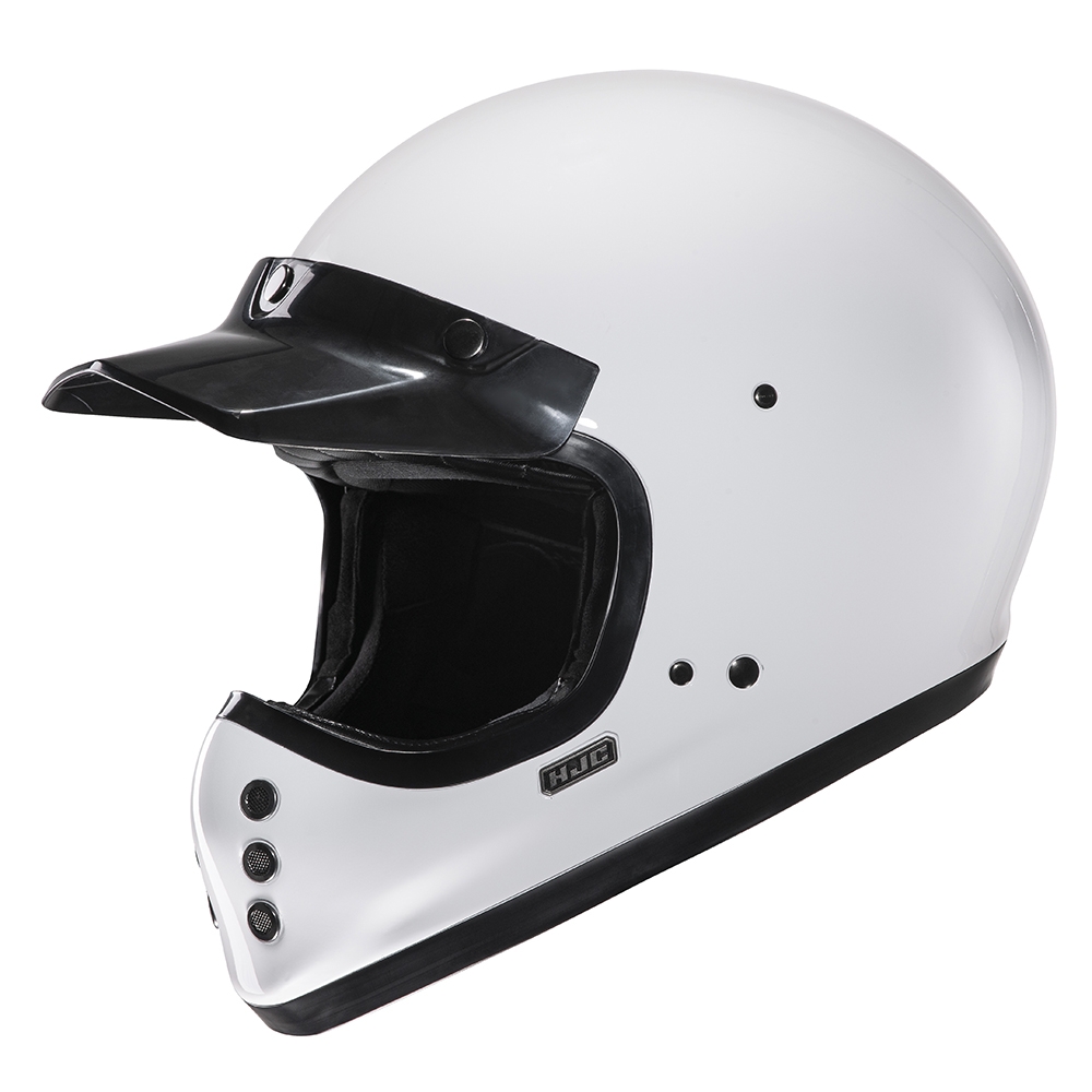 HJC V60 Classic Full Face Helmet - White