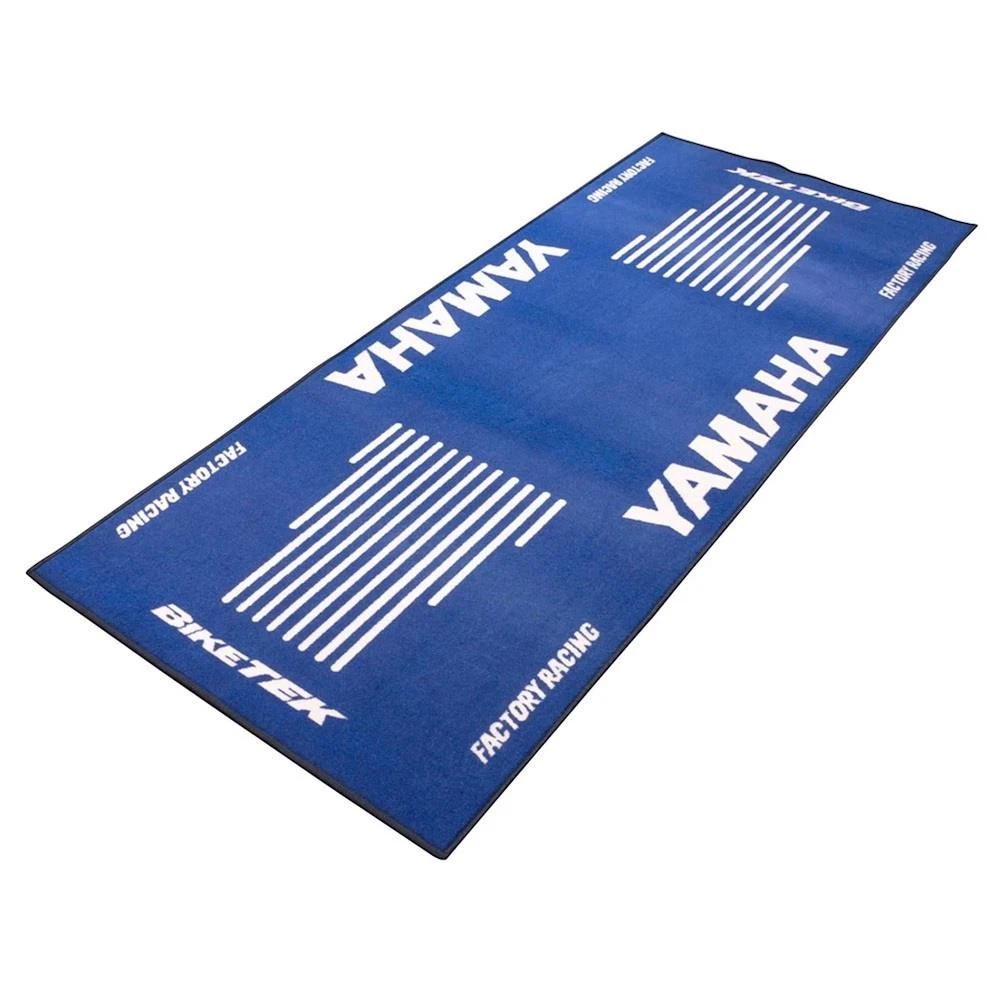 BikeTek Series 3 Yamaha Logo Garage Mat 190 X 80cm
