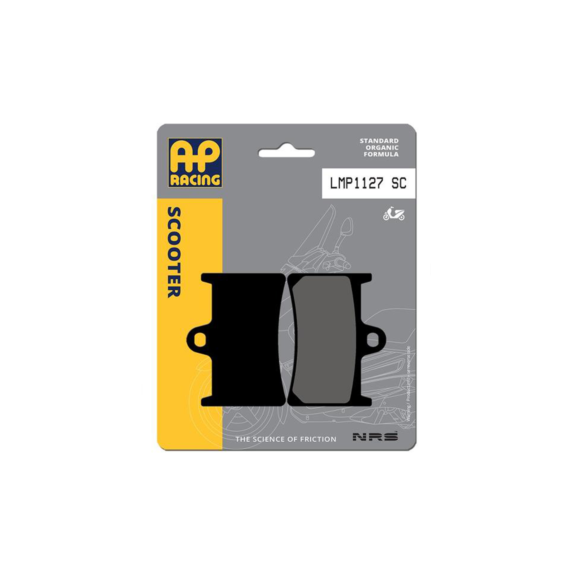 AP Racing SC Organic Scooter Disc Pads - #1127 - Image 3