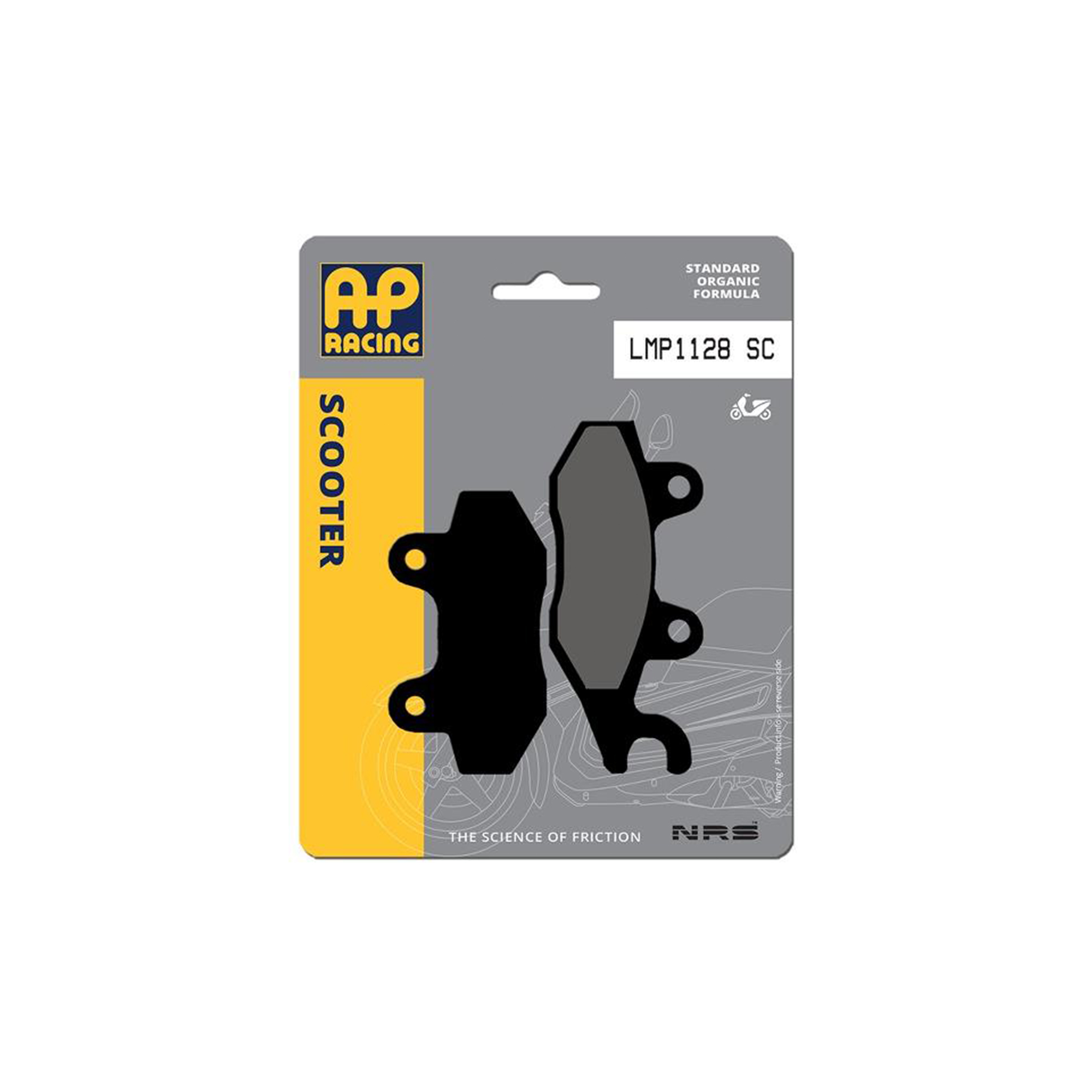 AP-Racing Disc Pad Organic Scooter #1128 - Image 3
