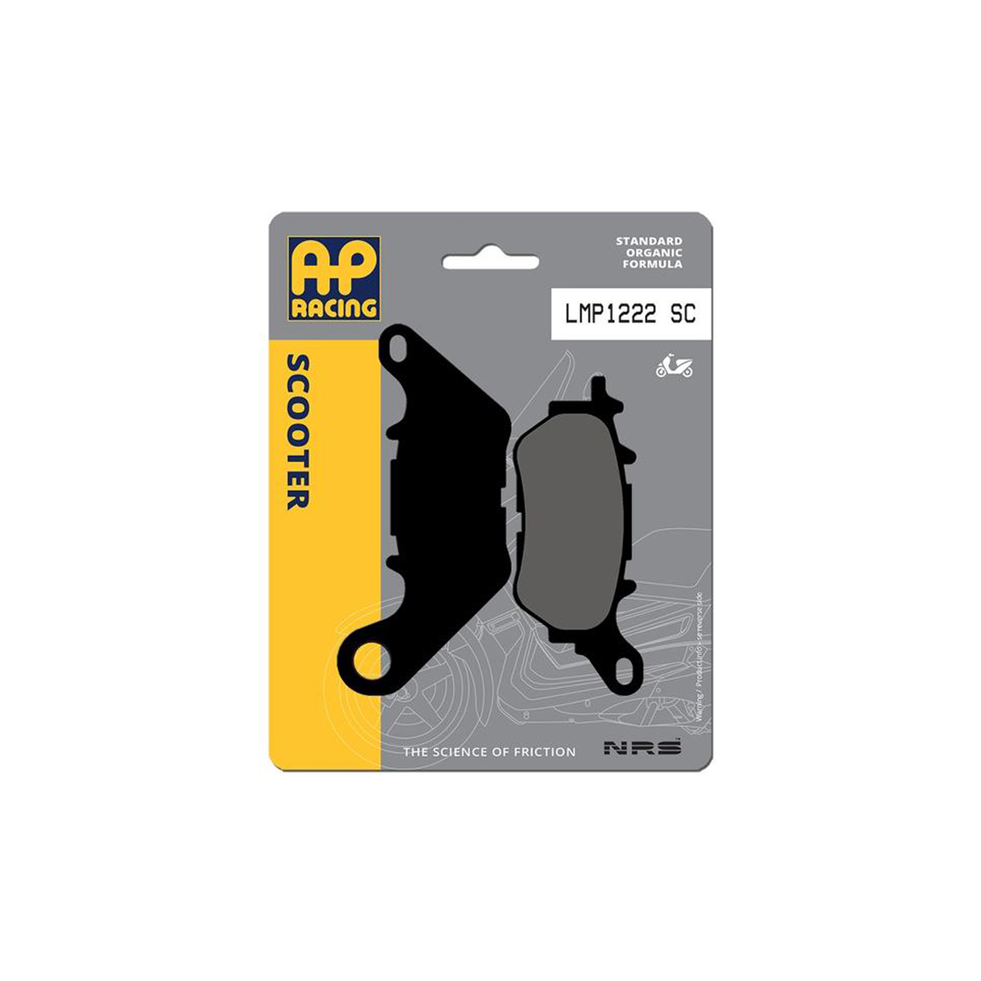 AP Racing Disc Pad Organic Scooter #1222 - Image 3