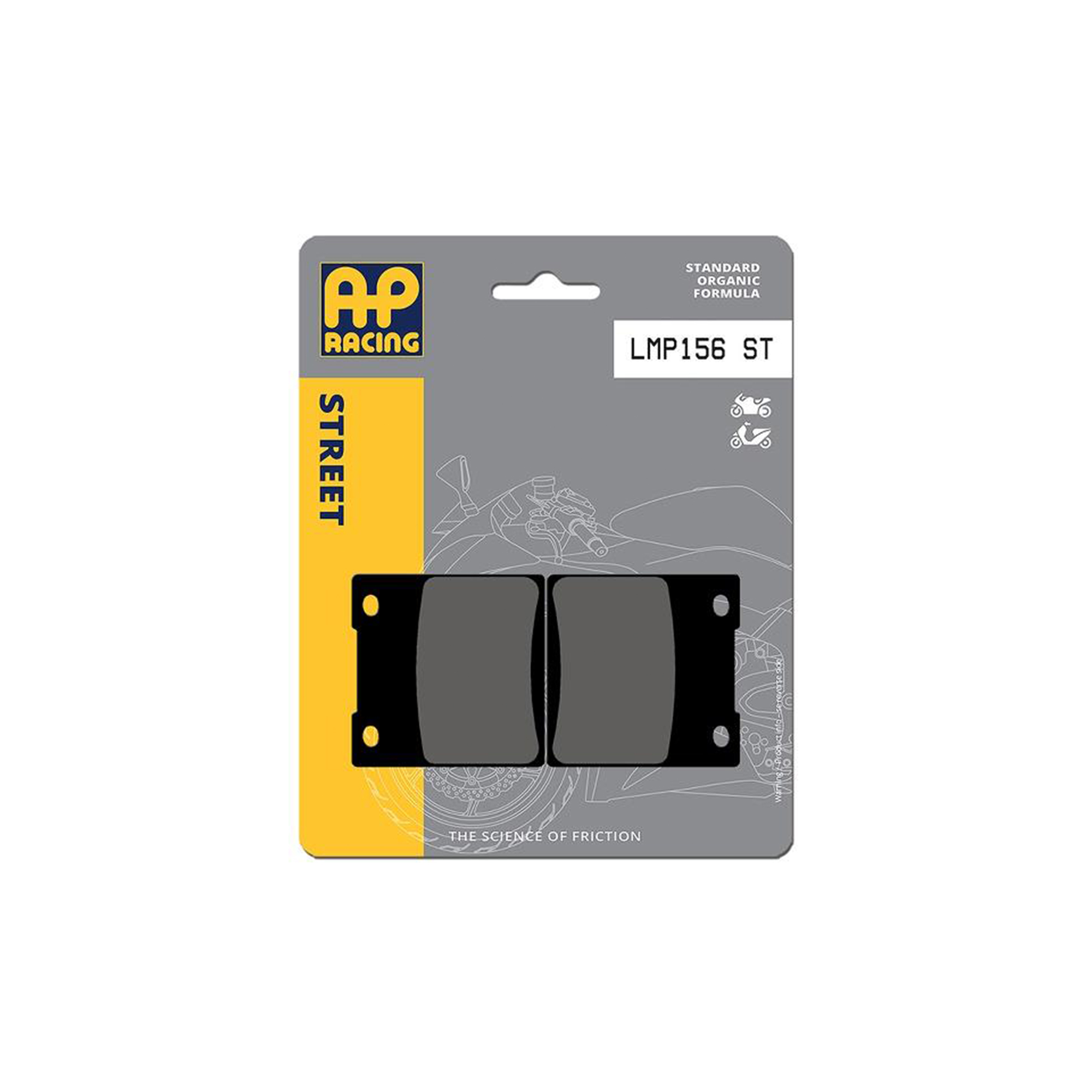 AP Racing Disc Pad Organic #156 - Image 3