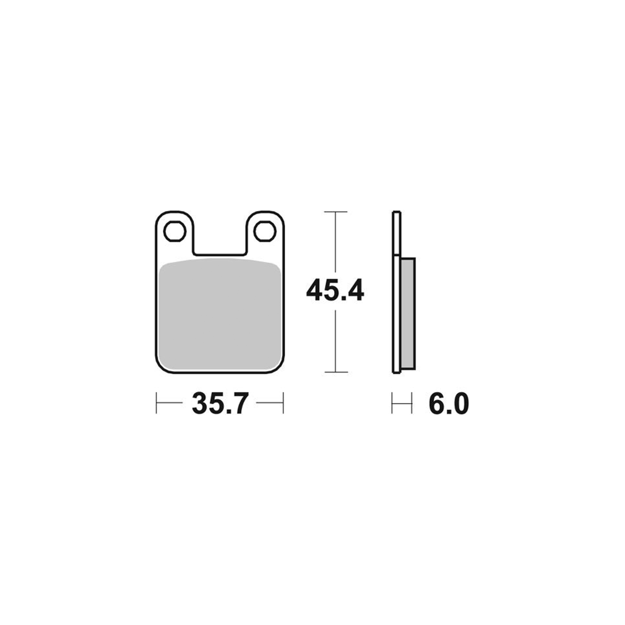AP Racing Disc Pad Organic #159 - Image 2