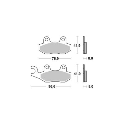 AP Racing Disc Pad Organic #211