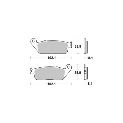 AP Racing Disc Pad Organic #227