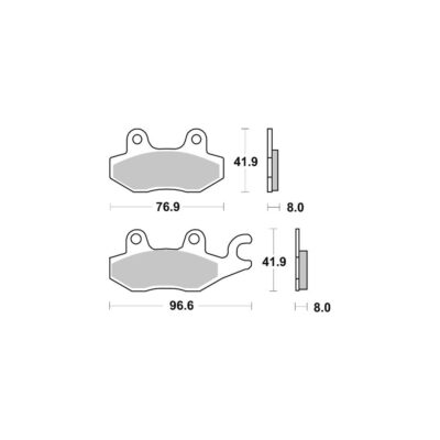 AP Racing Disc Pad Organic #238