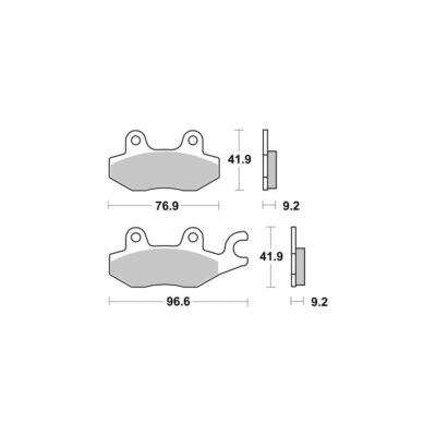 AP Racing Disc Pad Organic #288