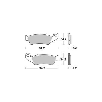 AP Racing Disc Pad Organic #294