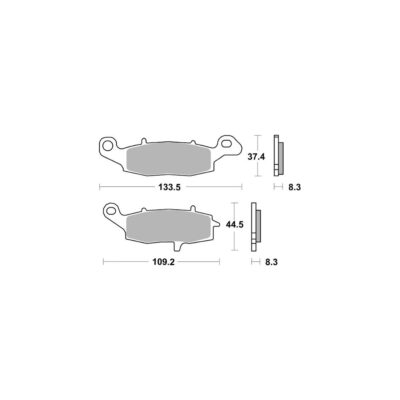 AP Racing Disc Pad Organic #305