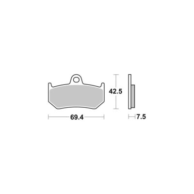 AP Racing SR Supersport Sinter Rear Disc Pads – #363SR