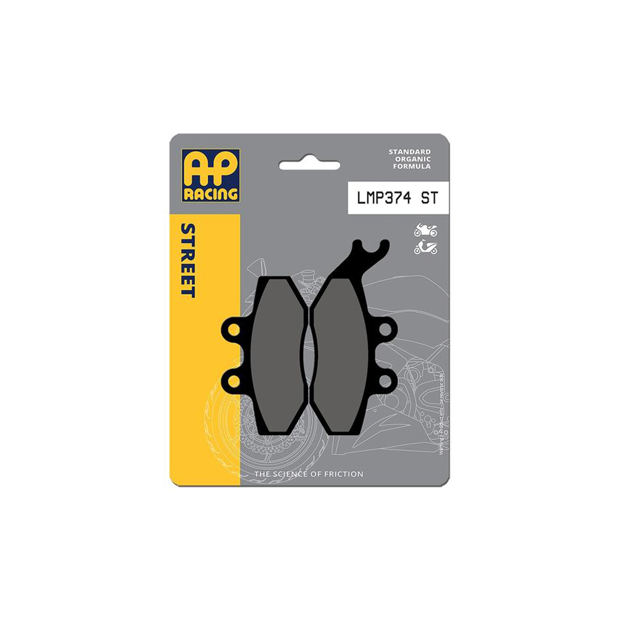 AP Racing Disc Pad Organic #374 - Image 3