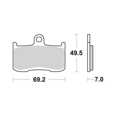 AP Racing SF Supersport Sinter Front Disc Pads – #382SF