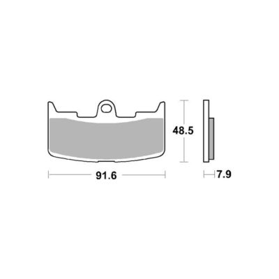 AP Racing SF Supersport Sinter Front Disc Pads – #395SF