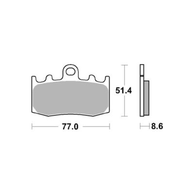 AP Racing SF Supersport Sinter Front Disc Pads – #396SF