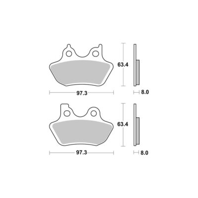 AP Racing SR Supersport Sinter Rear Disc Pads – #426SR