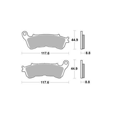 AP Racing SF Supersport Sinter Front Disc Pads – #428SF
