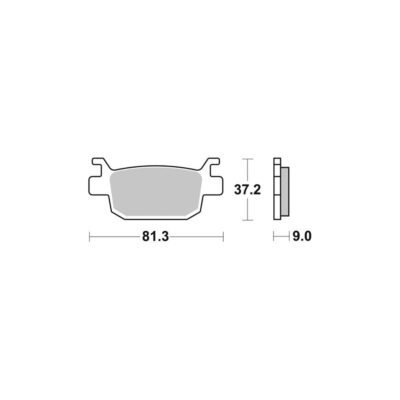 AP Racing Disc Pad Sinter Scooter #432