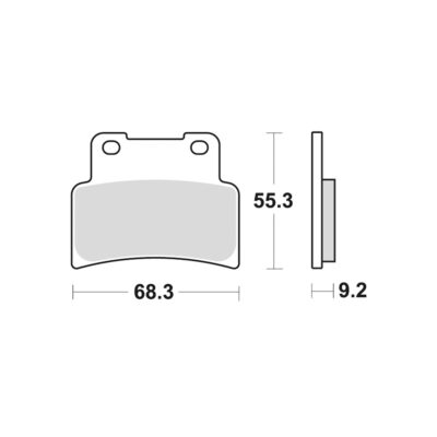 AP Racing SF Supersport Sinter Front Disc Pads – #444SF
