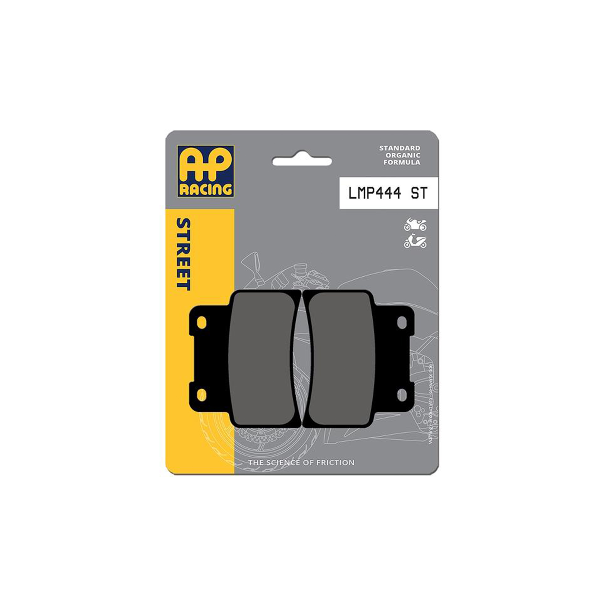 AP Racing Disc Pad Organic #444 - Image 3